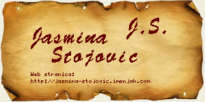 Jasmina Stojović vizit kartica